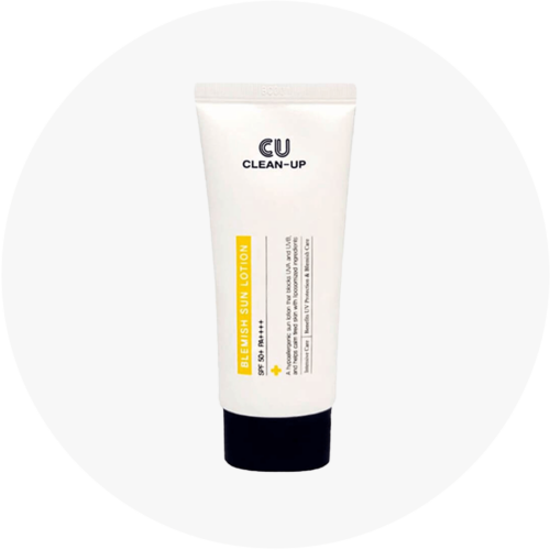 Легкий_сонцезащитный_лосьон_CUSKIN_Clean_Up_Blemish_Sun_Lotion_SPF