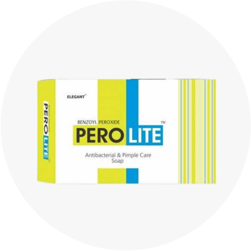 Perolite Benzoyl Peroxide Antibacterial & Pimple Care Soap